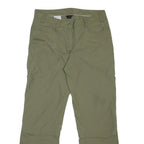 SCHOFFEL Womens Nylon Green Regular Fit Straight Leg Trousers W30 L29 Outdoor