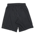 NIKE Mens Black Paris Football Casual Sports Shorts S W24 Athletic Wear