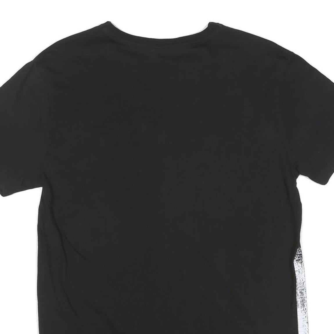 BARCELONA DESIGNS Mens Black XL Graphic T-Shirt Short Sleeve Crew Neck Cotton