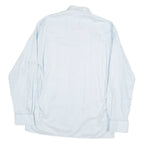 ETERNAL Mens Blue Shirt L Cotton Blend Long Sleeve Button Formal Classic Fit