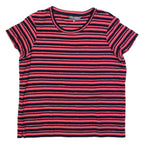 LAURA ASHLEY Womens Top Pink Striped UK 12