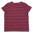 LAURA ASHLEY Womens Top Pink Striped UK 12