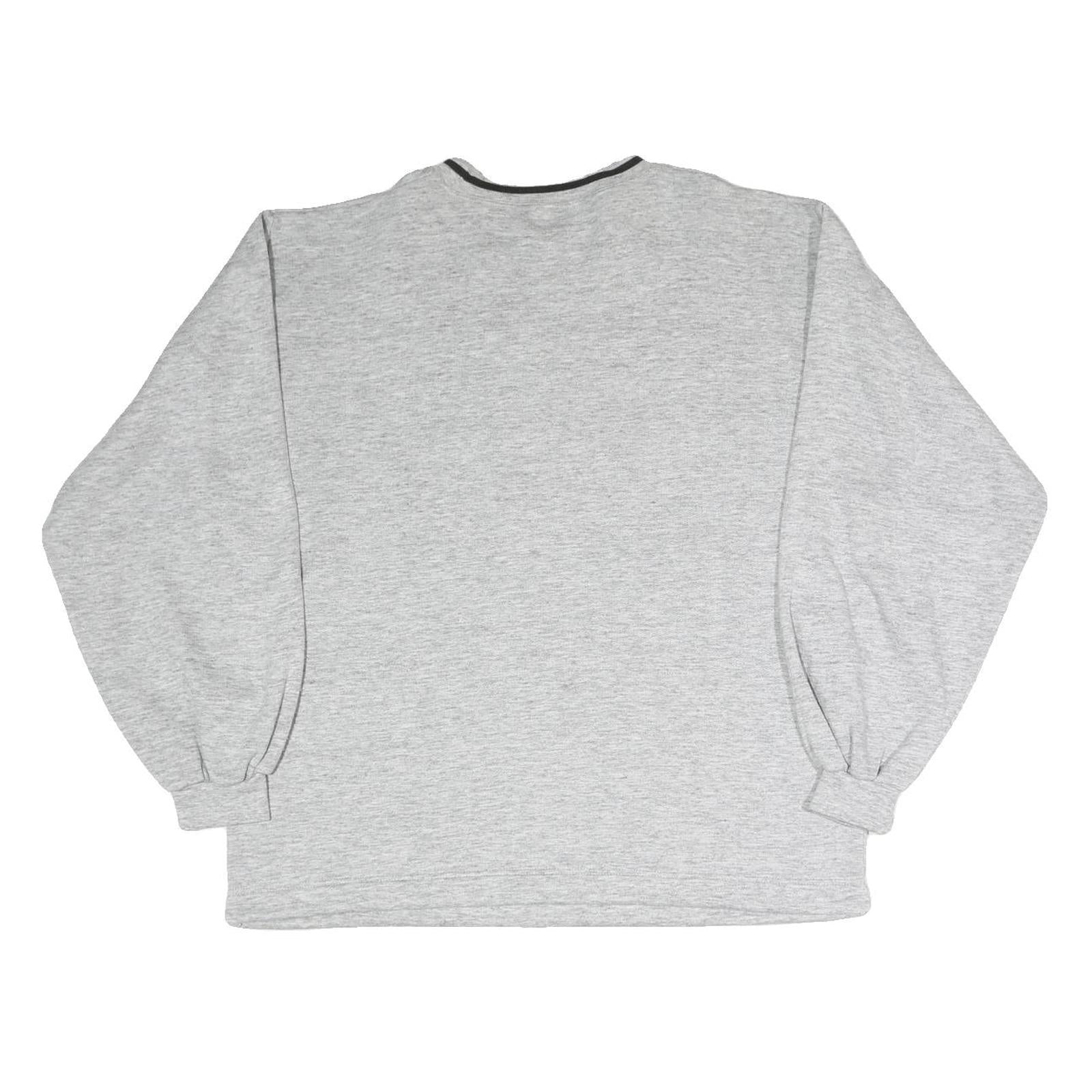 Womens Grey & Black Dayton Games Club Crew Neck M Cotton Blend Sweatshirt