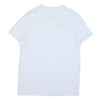 TOMMY HILFIGER Womens White XS T-Shirt Short Sleeve Crew Neck Classic Cotton