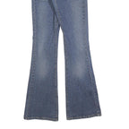 LEVI'S 519 Womens Jeans Blue Regular Flared Denim Medium W28 L33 Classic Zip