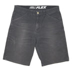 DICKIES Mens Shorts Black Casual Cotton Blend M W32 Workwear Pockets