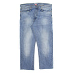 LEVI'S 232 Denizen Mens Jeans Black Slim Straight Stone Wash W36 L26