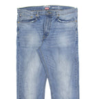 LEVI'S 232 Denizen Mens Jeans Black Slim Straight Stone Wash W36 L26