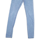 LEE Mens Slim Light Blue Denim Skinny Jeans W30 L31 Stylish Zip Closure