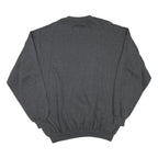 HAPPY COWS Mens Grey XL Crew Neck Cotton Blend Pullover Sweatshirt Edelweiss