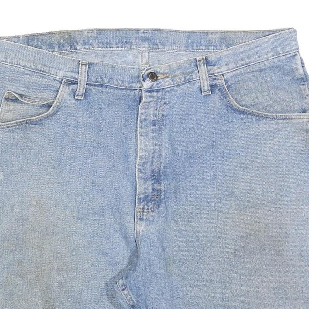 WRANGLER Mens Shorts Blue Casual Denim XL W38 Summer Wear Relaxed Fit