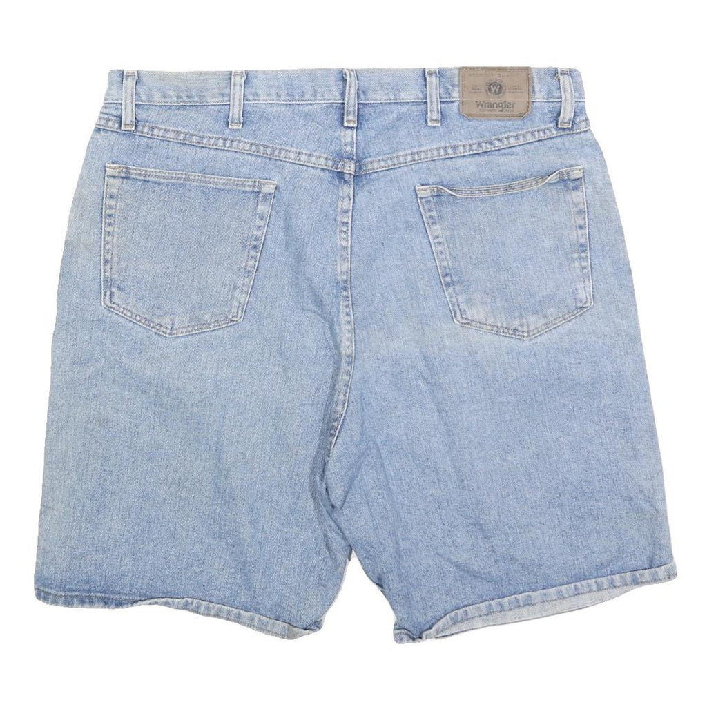 WRANGLER Mens Shorts Blue Casual Denim XL W38 Summer Wear Relaxed Fit