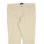 ZER BERUS Womens Jeans Beige Regular Straight Denim W40 L28 Zip Cotton Blend