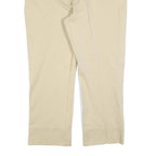 ZER BERUS Womens Jeans Beige Regular Straight Denim W40 L28 Zip Cotton Blend