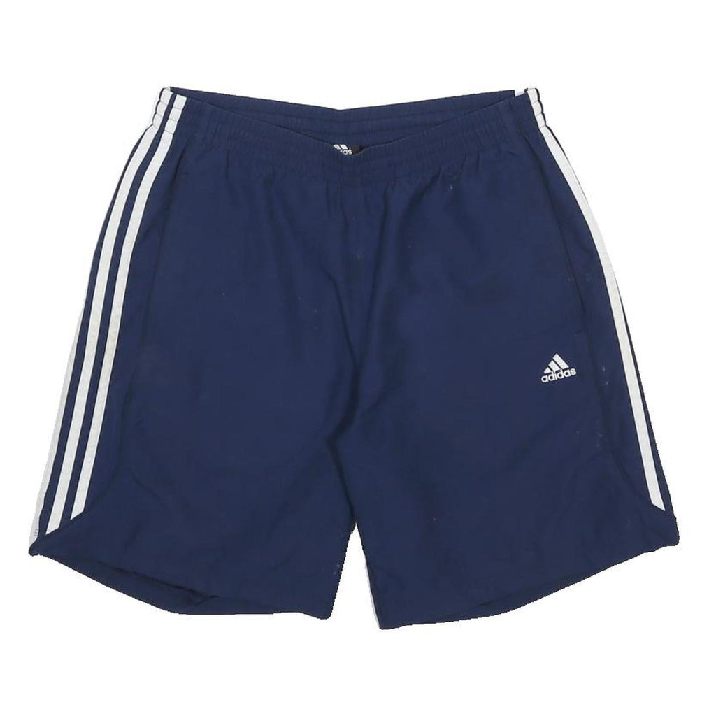 ADIDAS Mens Shorts Navy Blue Sports Casual M W29 Polyester Athletic