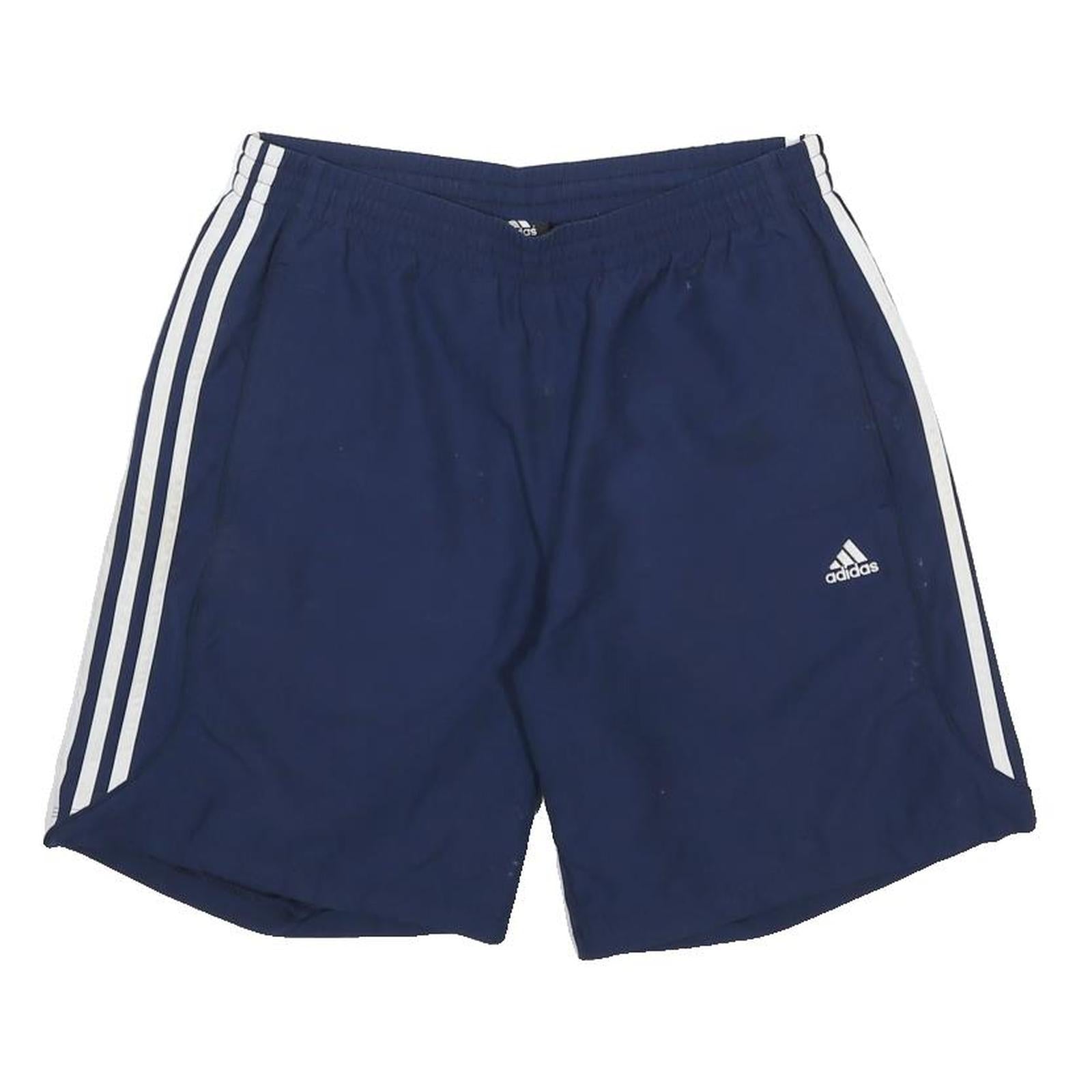 ADIDAS Mens Shorts Navy Blue Sports Casual M W29 Polyester Athletic