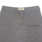 WRANGLER Mens Cargo Shorts Grey XL W38
