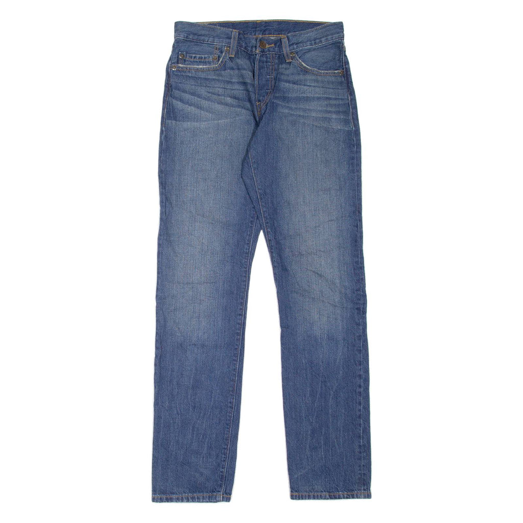 LEVI'S Womens Jeans Blue Regular Straight Stone Wash W26 L31