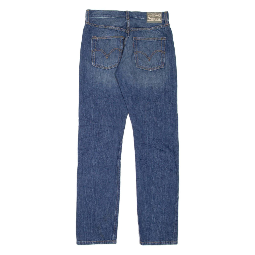 LEVI'S Womens Jeans Blue Regular Straight Stone Wash W26 L31