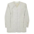 Womens Blazer Jacket Grey Viscose M
