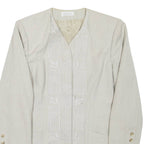 Womens Blazer Jacket Grey Viscose M