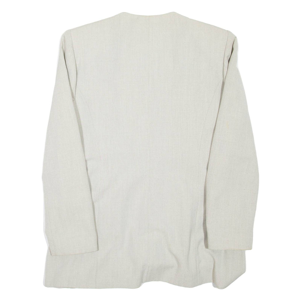Womens Blazer Jacket Grey Viscose M