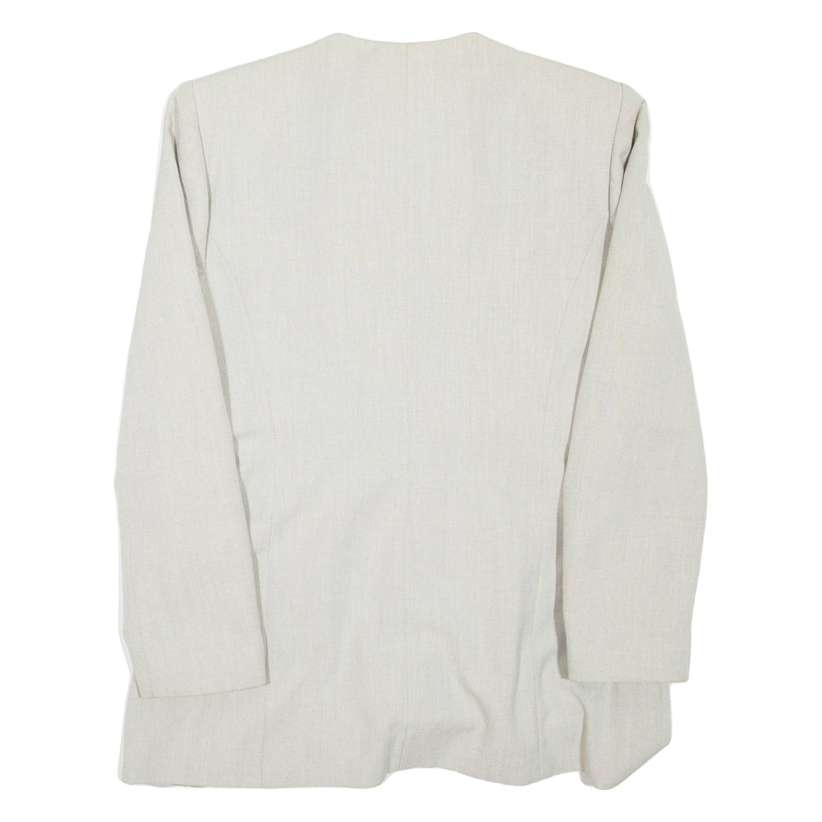 Womens Blazer Jacket Grey Viscose M
