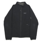 JACK WOLFSKIN Womens Black Outdoor Jacket 2XL Zip Plain Functional Comfort