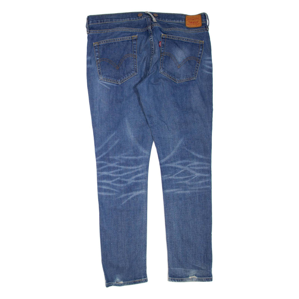LEVI'S 501 Jeans Womens Blue Regular Straight Stone Wash W36 L30