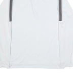 NIKE Mens White Paris Saint Germain 1/4 Zip Sweatshirt S Athletic Sportswear