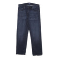 CHAPS Mens Slim Blue Slim Straight Denim Dark W32 L28 Zip Jeans Casual Wear