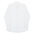 TED BAKER Mens Shirt White Diamond Long Sleeve M