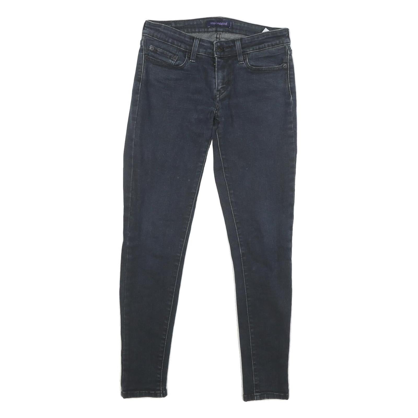 LEVI'S Womens 535 Legging Slim Skinny Denim Dark W28 L28 Stretch Cotton Blend