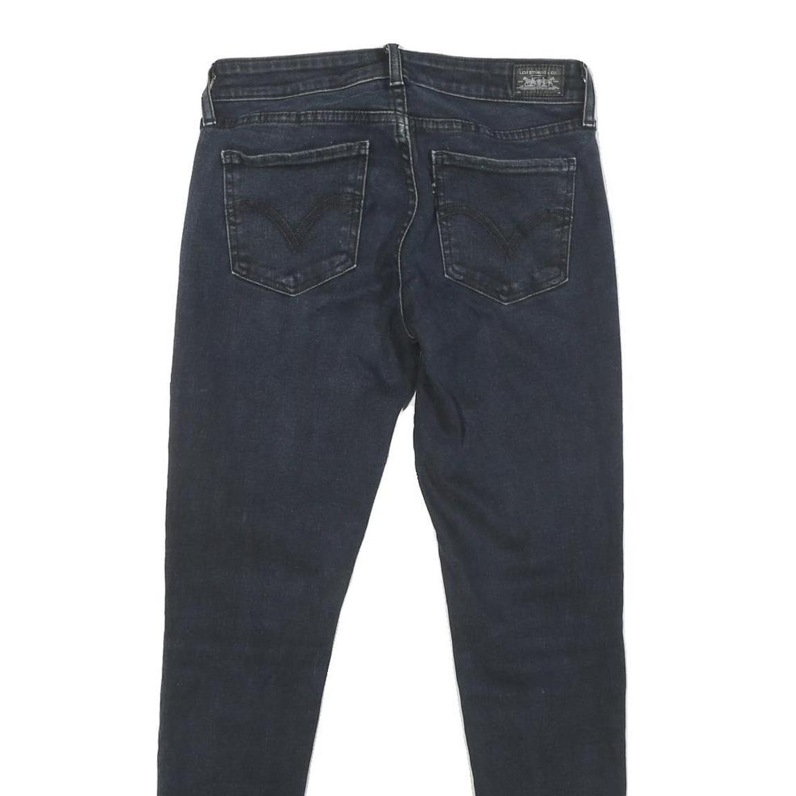 LEVI'S Womens 535 Legging Slim Skinny Denim Dark W28 L28 Stretch Cotton Blend