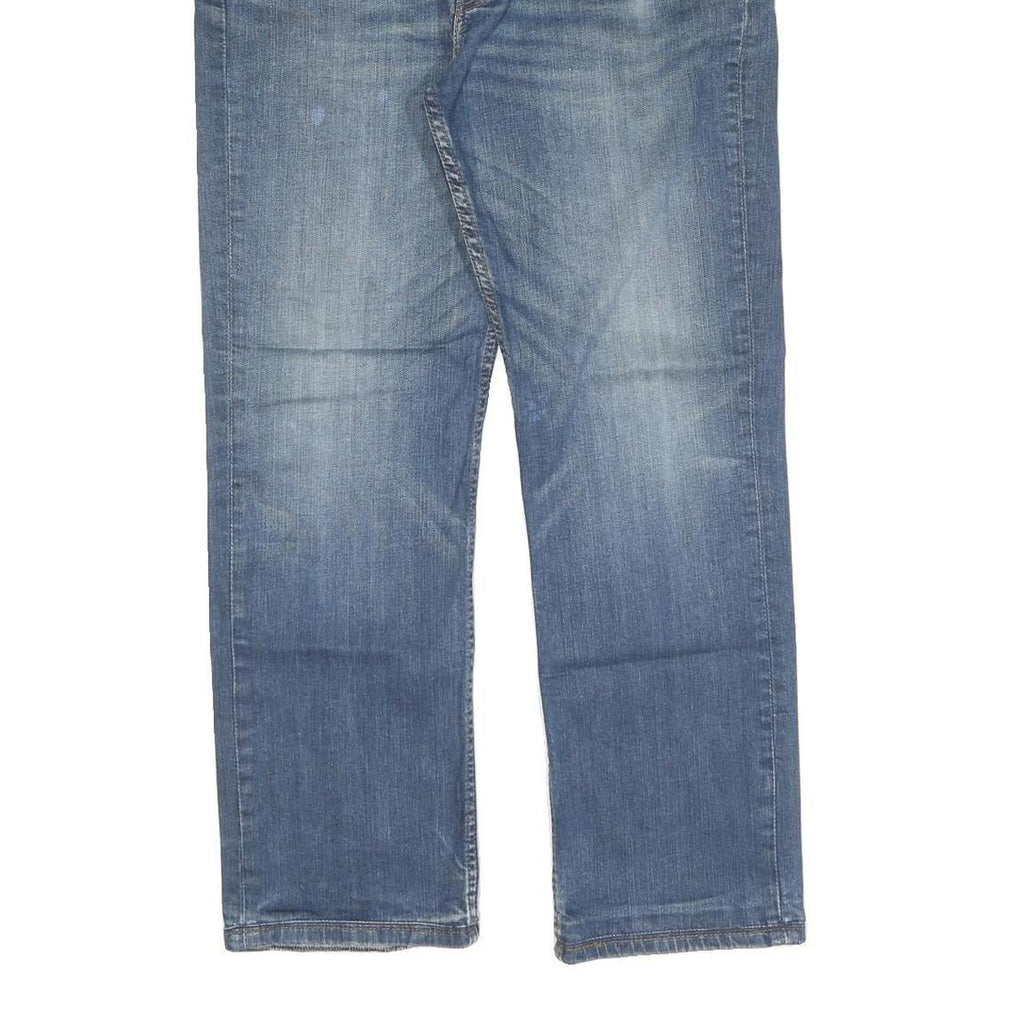 LEVI'S 514 Classic Mens Jeans Blue Classic Straight Denim Medium W33 L28 Zip