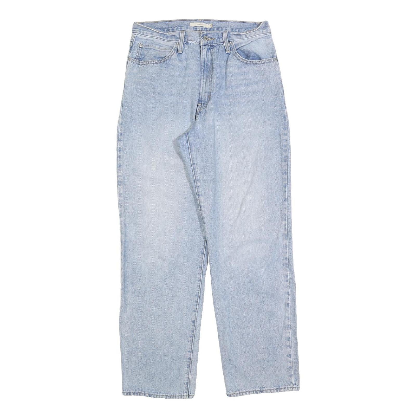 LEVI'S Womens Jeans Light Blue Relaxed Straight Denim Medium W30 L31 Casual Fit