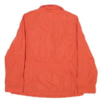 BOGNER Womens Orange Zip Jacket M Polyester Blend Casual Lightweight Outerwear