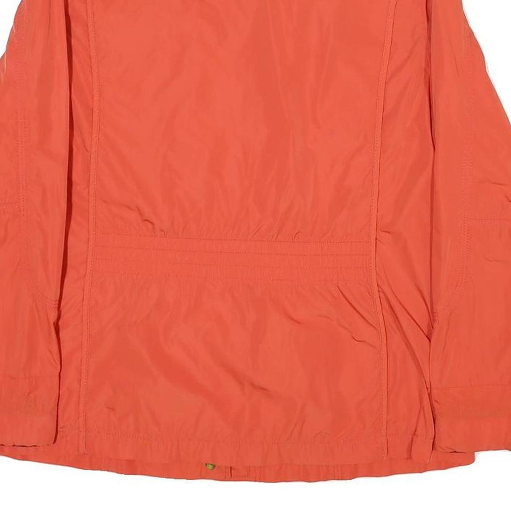 BOGNER Womens Orange Zip Jacket M Polyester Blend Casual Lightweight Outerwear