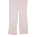 LEVI'S Womens Cotton Blend Pink Regular Straight Trousers W28 L30 Casual Wear