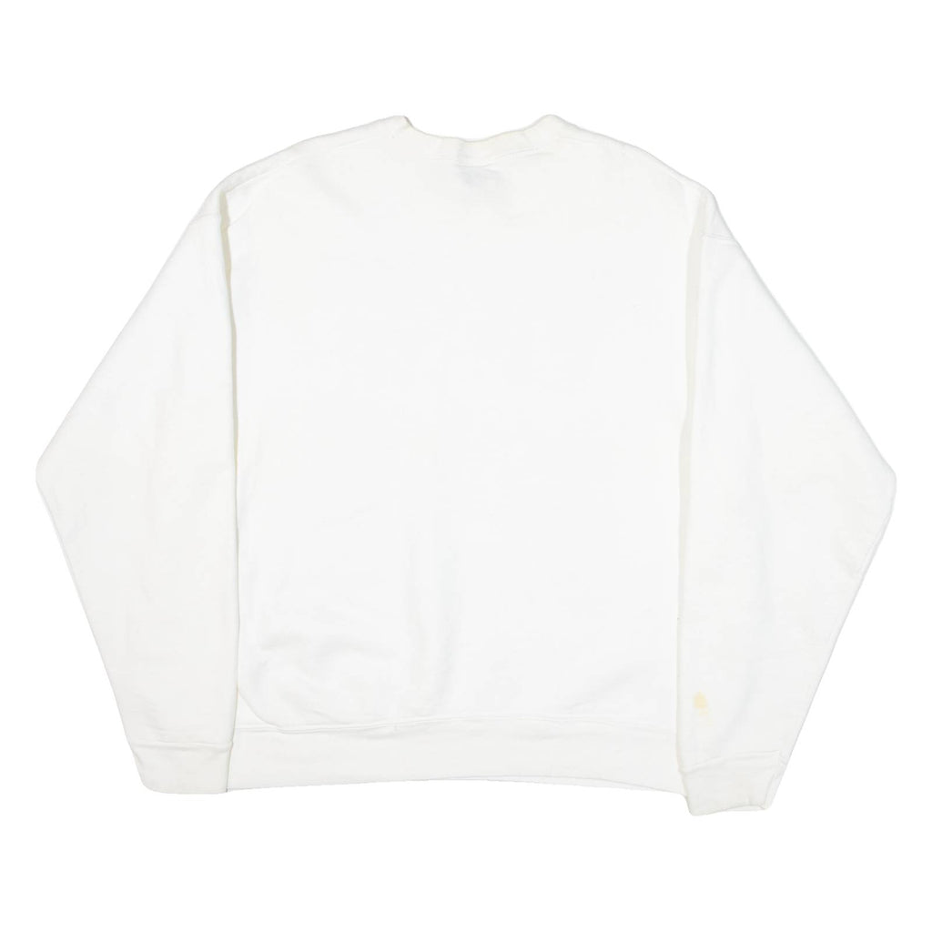 FRUIT OF THE LOOM Green Bay Packers Mens Sweatshirt White USA XL