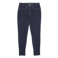 LEVI'S Legging Womens Jeans Blue Slim Skinny Denim W27 L32 Zip Cotton Blend