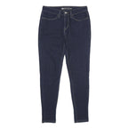 LEVI'S Legging Womens Jeans Blue Slim Skinny Denim W27 L32 Zip Cotton Blend