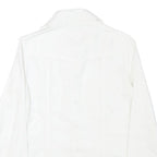CAMOMILLA Mens White Cotton Blend Shirt XS Classic Button Front Casual