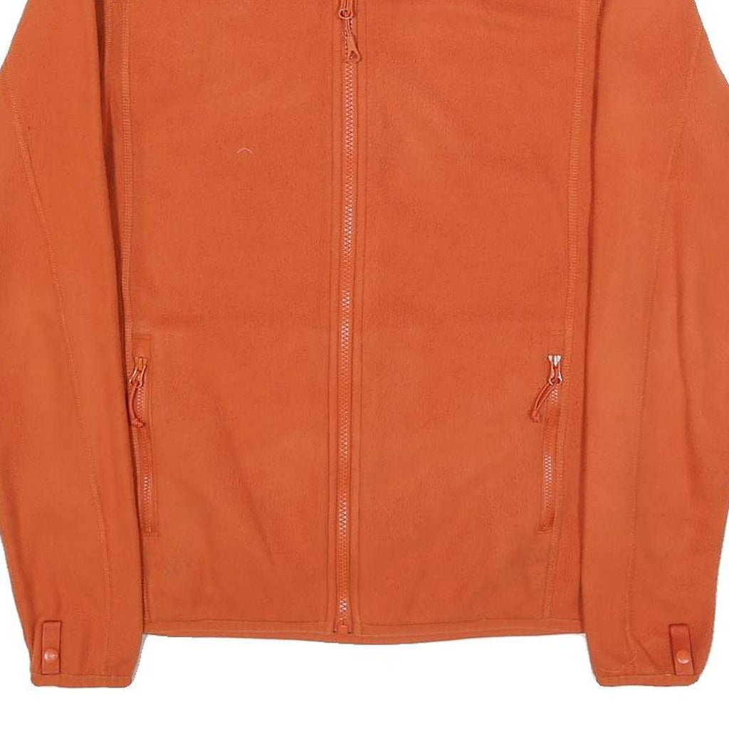 THE NORTH FACE Mens Orange Jacket XS Polyester Blend Zip Active Wear Outdoor