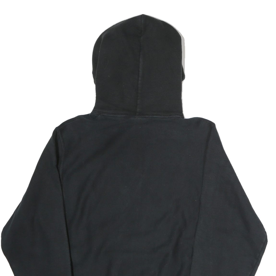 CHAMPION REVERSE WEAVE Mens Black Pullover Hoodie S Cotton Casual Sweatshirt