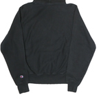 CHAMPION REVERSE WEAVE Mens Black Pullover Hoodie S Cotton Casual Sweatshirt