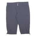 COLUMBIA Womens Shorts Blue Casual L W36 Outdoor Lightweight Activewear