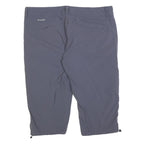 COLUMBIA Womens Shorts Blue Casual L W36 Outdoor Lightweight Activewear