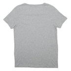 LEE Mens Grey Casual T-Shirt L Short Sleeve Crew Neck Cotton Blend