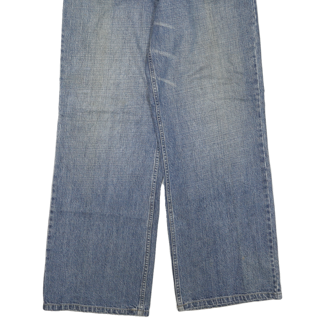 RAZZO DENIM Mens Blue Regular Fit Straight Leg Denim Jeans W36 L31 Cotton Blend